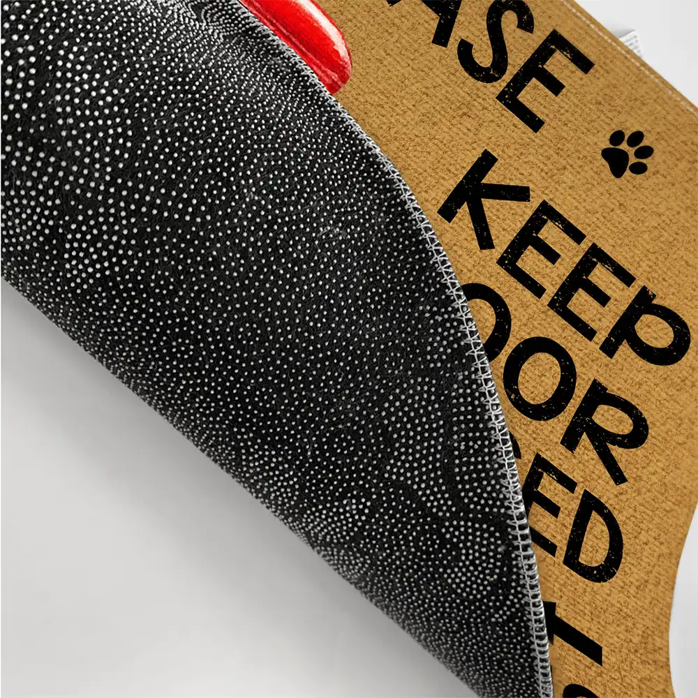 Cats Planning Escape Truck - Personalized Doormat - Image 3