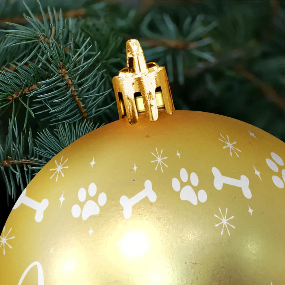 Christmas Ornaments With Name - Personalized Ball Ornament - Image 5