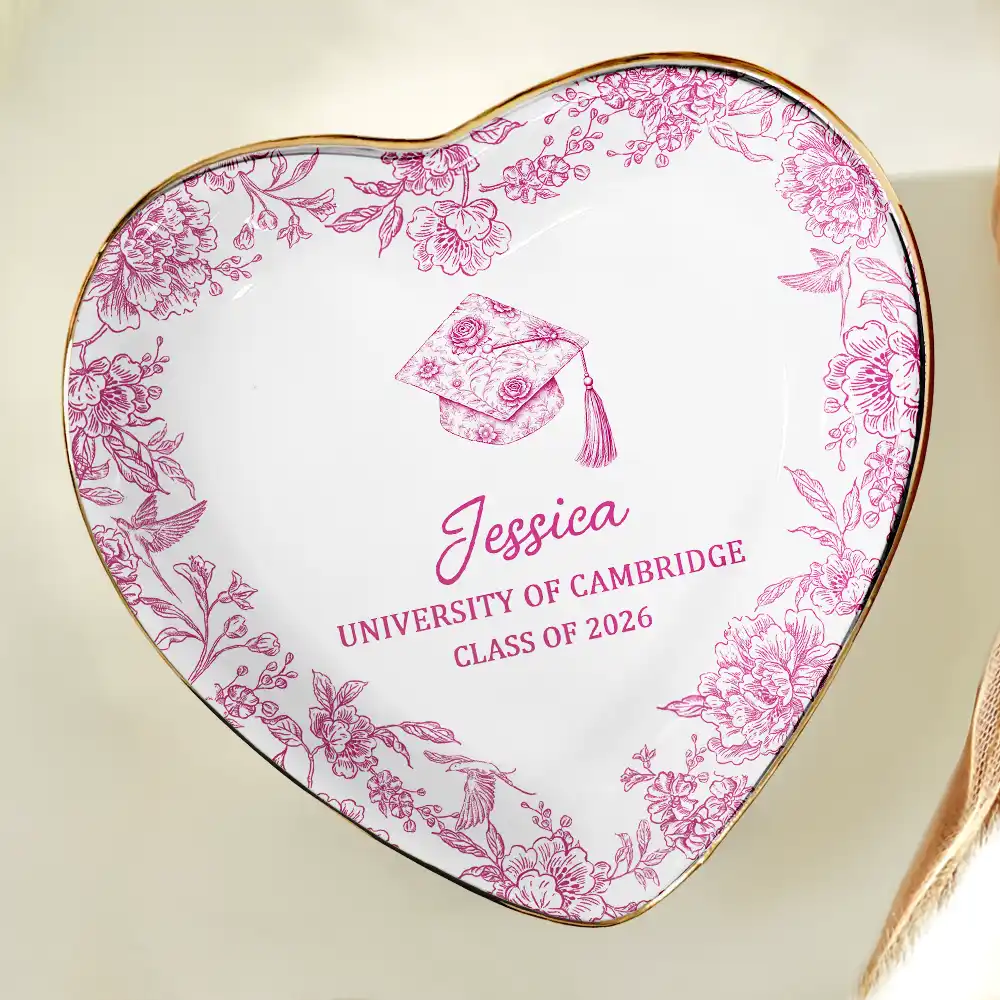 Congrats Graduation - Personalised Ring Dish - Image 5