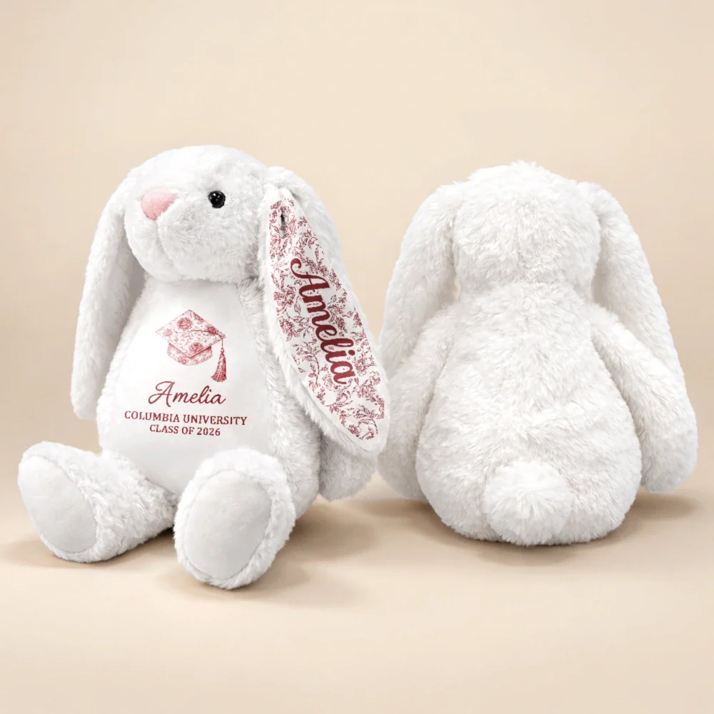 Congrats Graduation - Personalized Soft Toy Bunny - Image 4