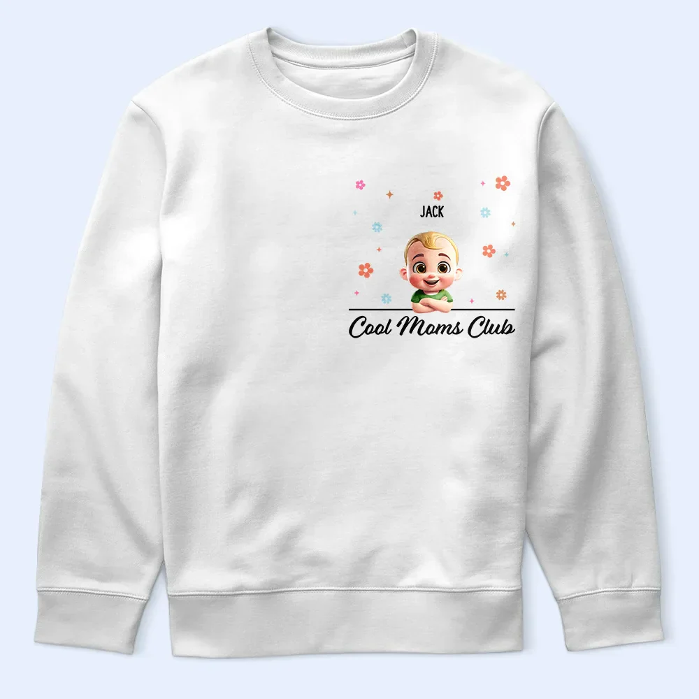 Cool Moms Club - Personalized T Shirt - Image 5