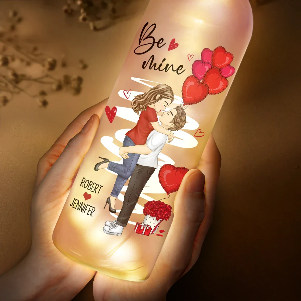 Couple Be Mine - Personalized Bottle Light - Image 4