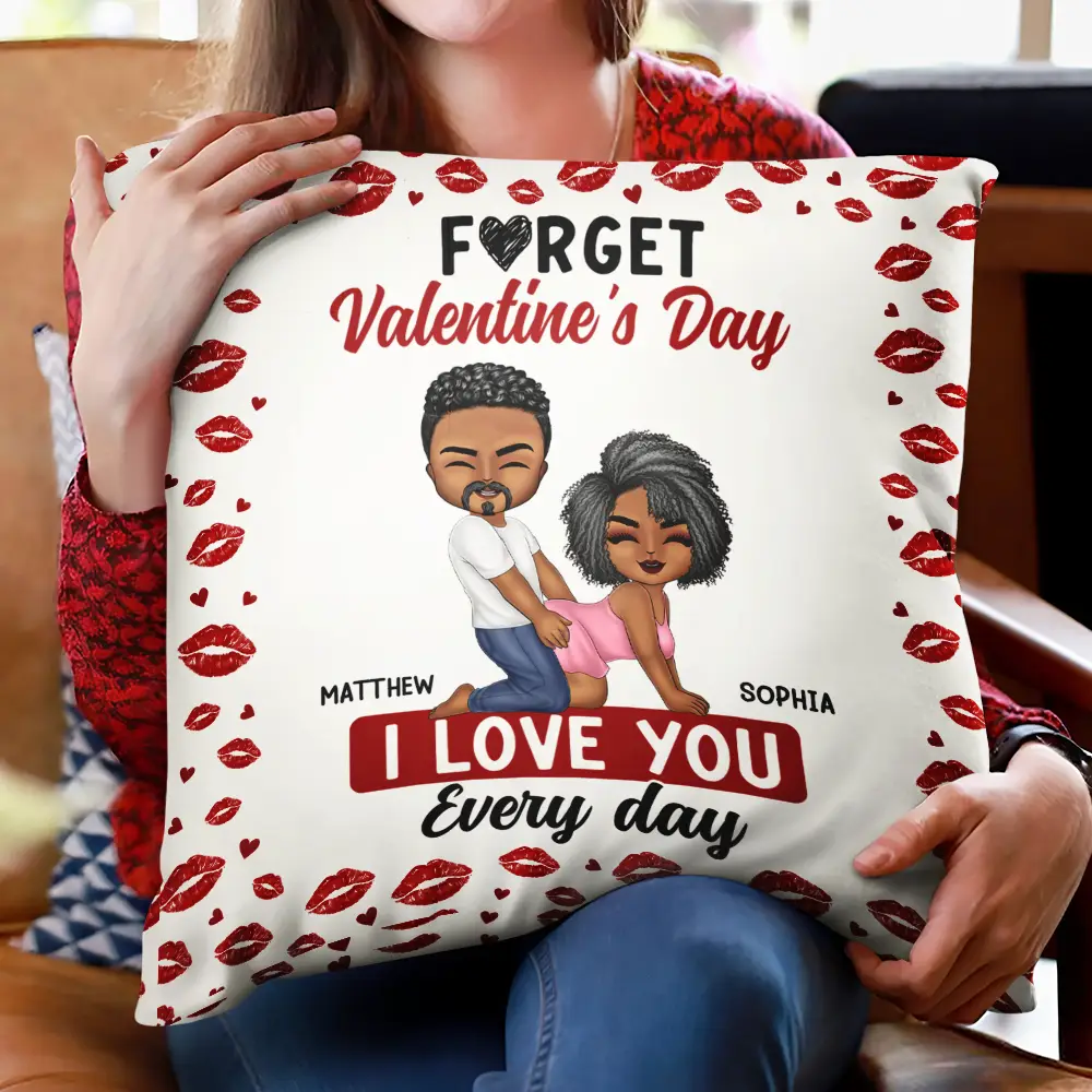 Couple I Love You Every Day - Personalized Pillow - Image 2