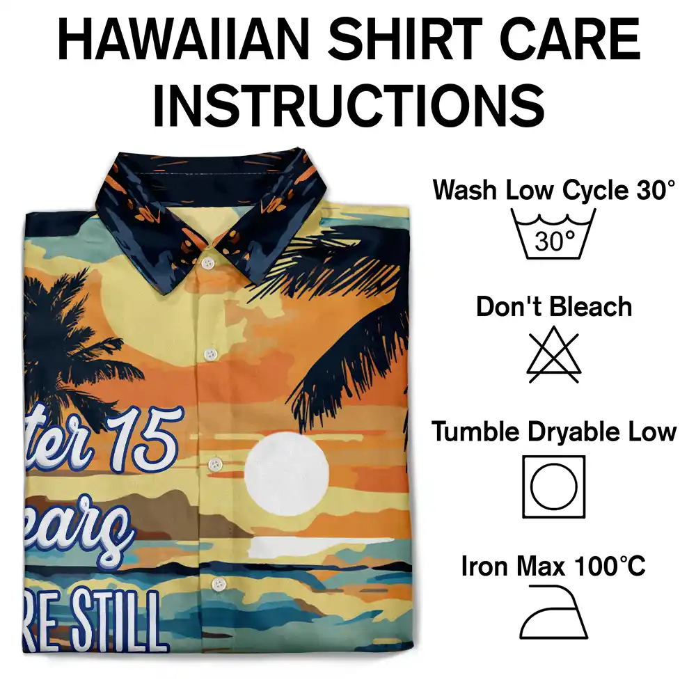 Couple Kissing After Years Hotter Than This Summer - Personalized Hawaiian Shirt - Image 7