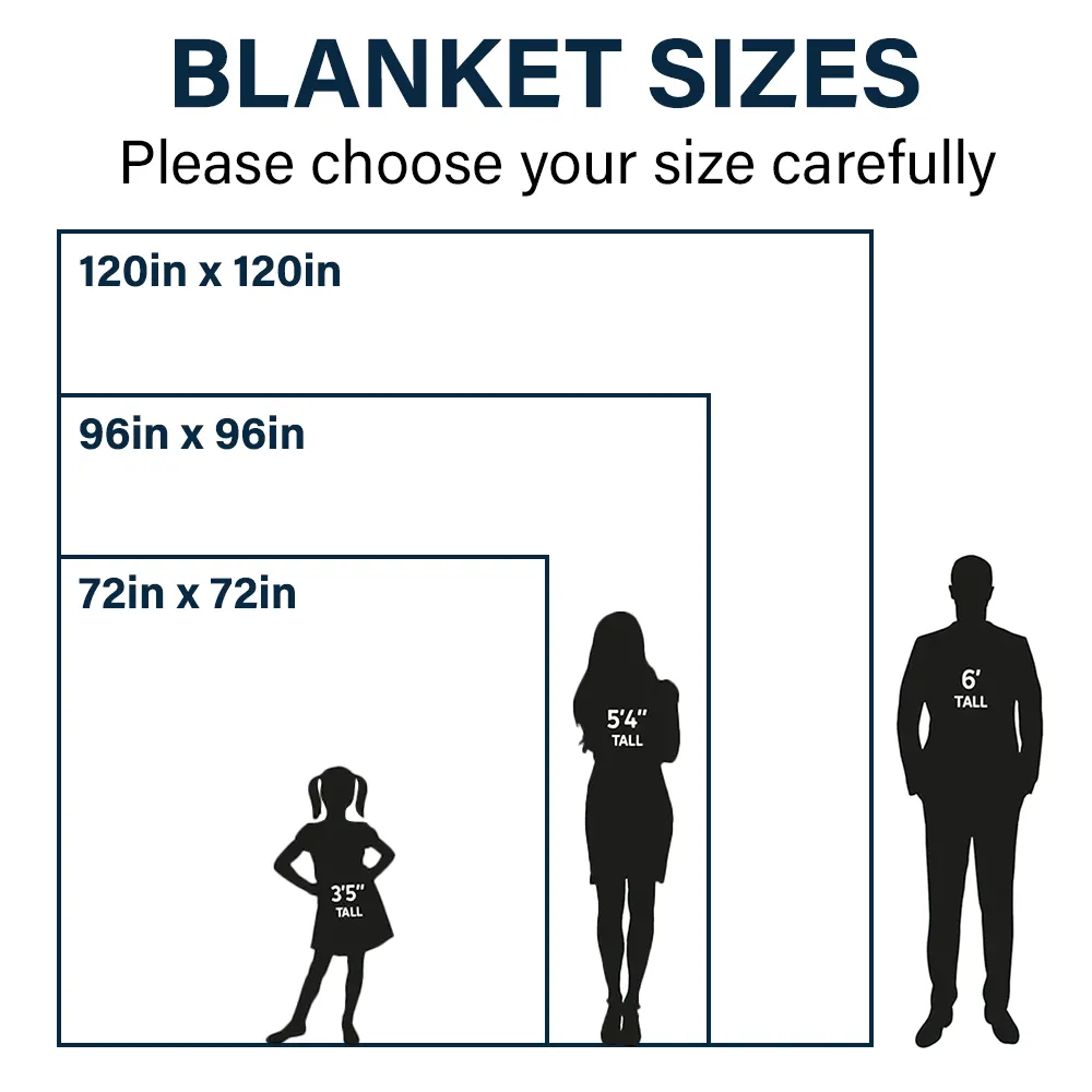 Couple Our Snuggle Blanket - Personalized Oversized Blanket - Image 5
