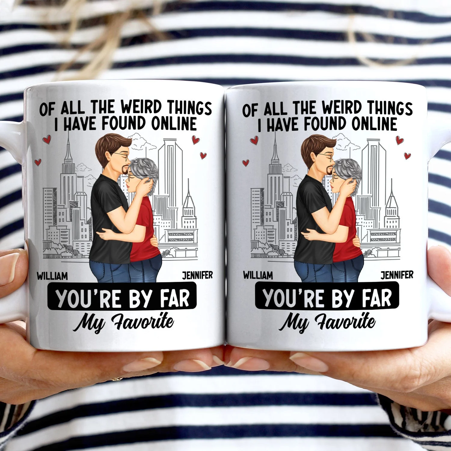 Couple You Are By Far My Favourite - Gift For Couples - Personalized Mug - Image 3