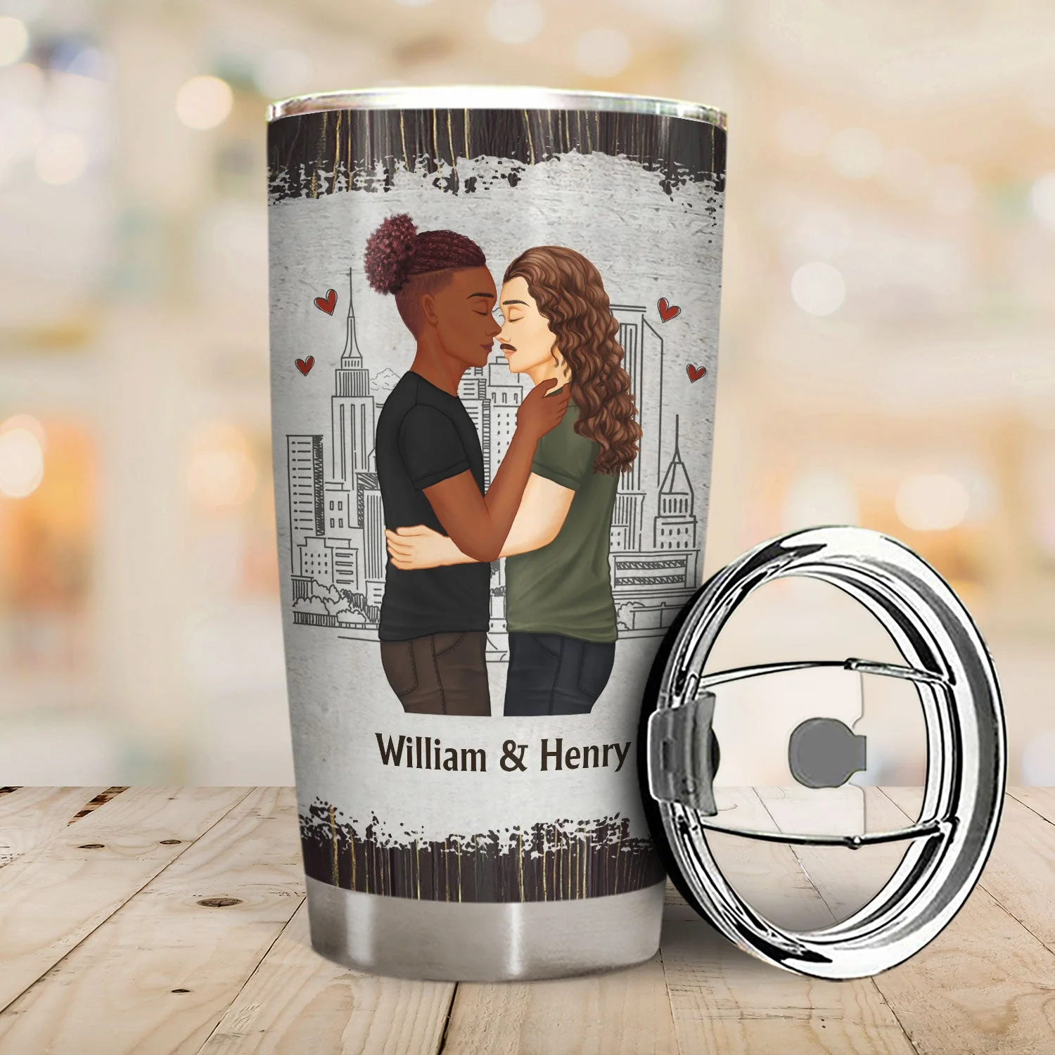 Couple You Are My Favorite By Far - Gift For Couples - Personalized Tumbler - Image 2