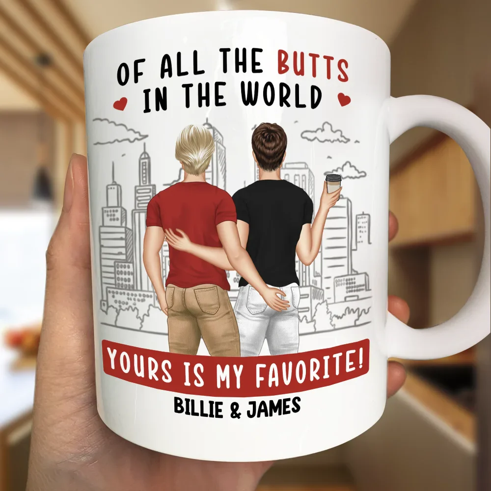 Couple Yours Is My Favorite - Personalized Mug - Image 3