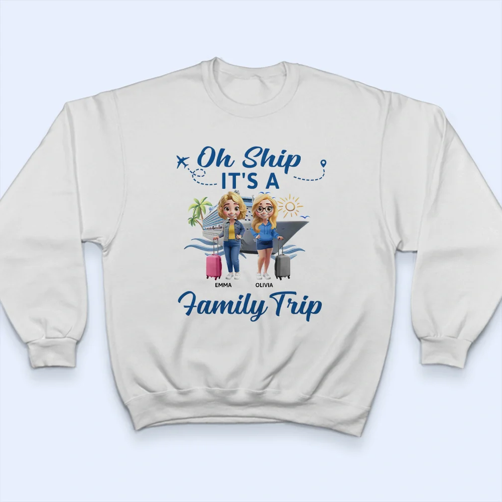Cruise Squad Bestie - Personalized T Shirt - Image 5