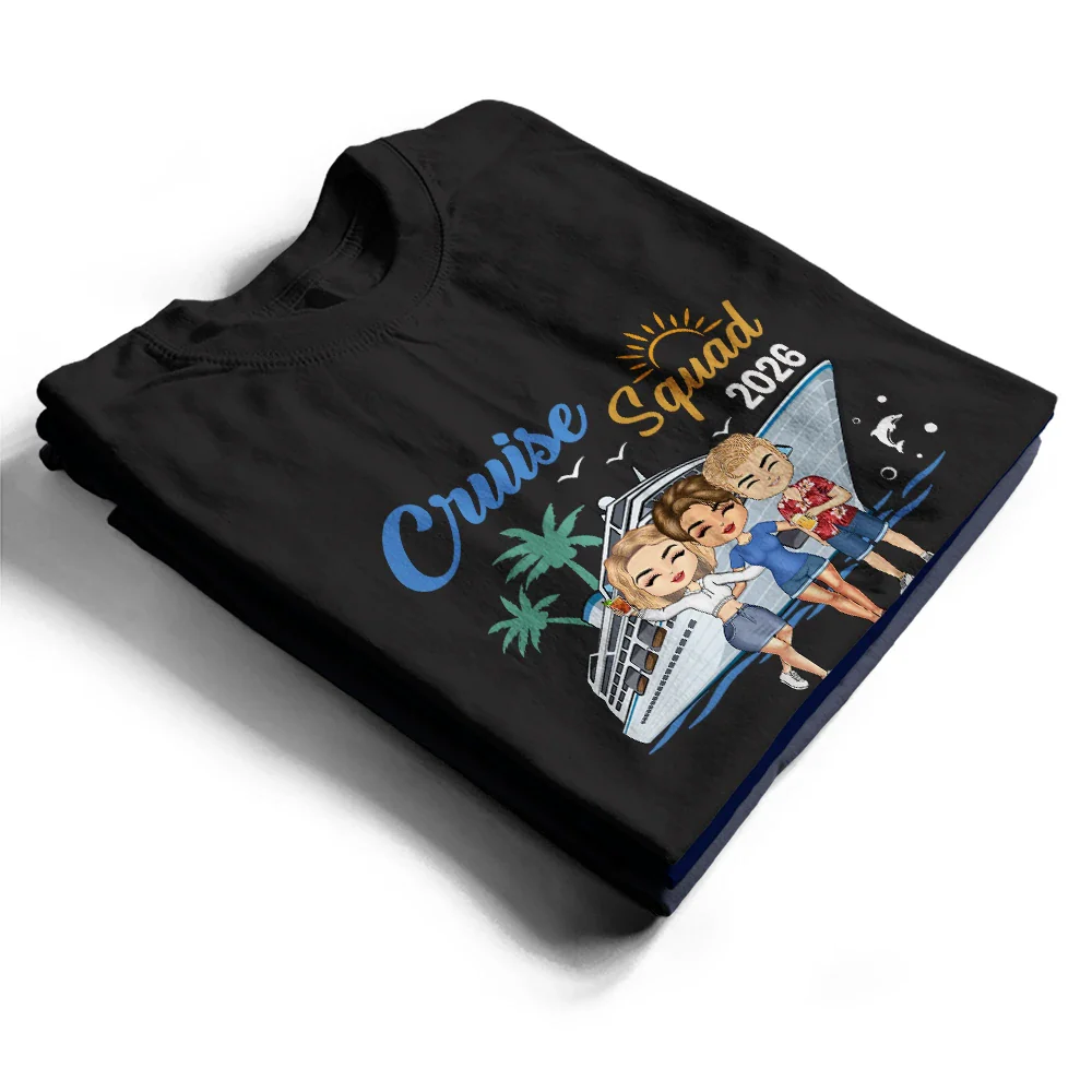 Cruise Squad Bestie Trip - Personalized T Shirt - Image 2