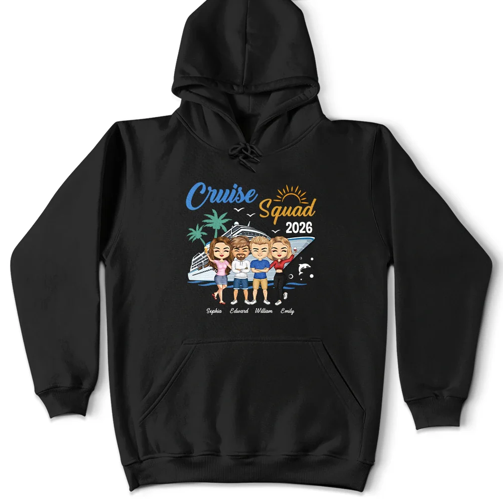 Cruise Squad Bestie Trip - Personalized T Shirt - Image 4