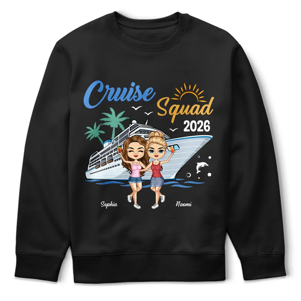 Cruise Squad Bestie Trip - Personalized T Shirt - Image 5
