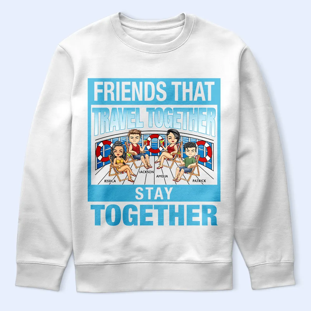 Cruising Bestie Life Is Better On The Cruise - Personalized T Shirt - Image 5