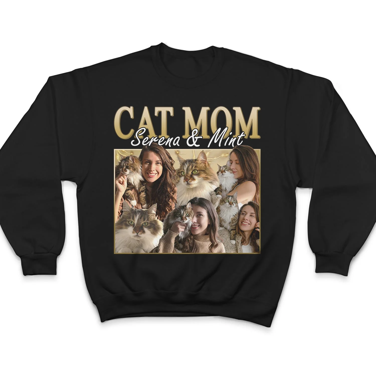 Custom Photo 90s Retro Vintage - Birthday, Anniversary Gift For Dog Mom, Cat Dad, Pet Lover - Personalized T Shirt - Image 6