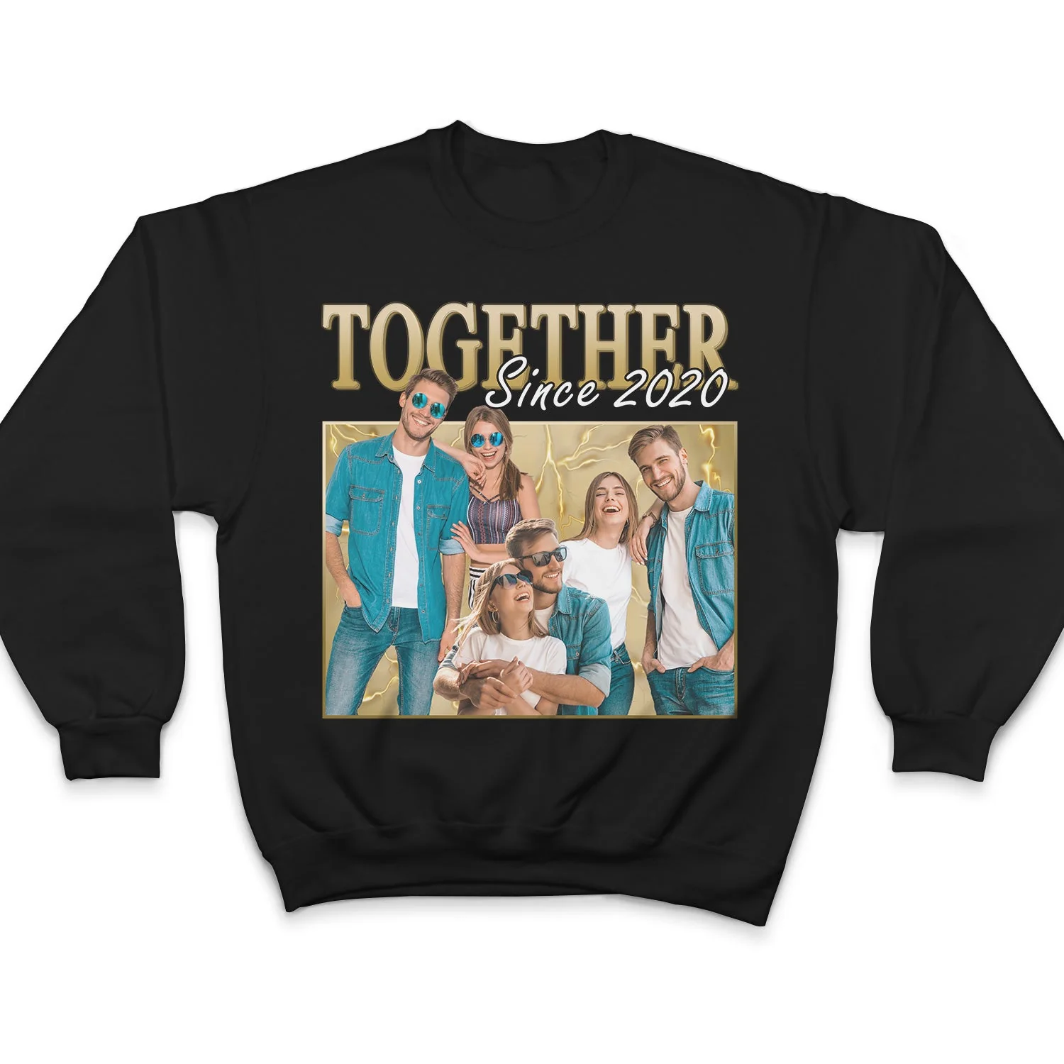 Custom Photo 90s Retro Vintage - Birthday, Anniversary Gift For Spouse, Husband, Wife, Couple - Personalized T Shirt - Image 5