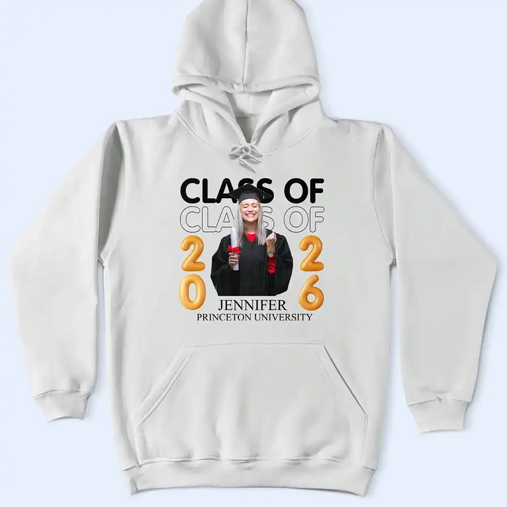 Custom Photo A New Chapter Begins Graduation - Personalized T Shirt - Image 6