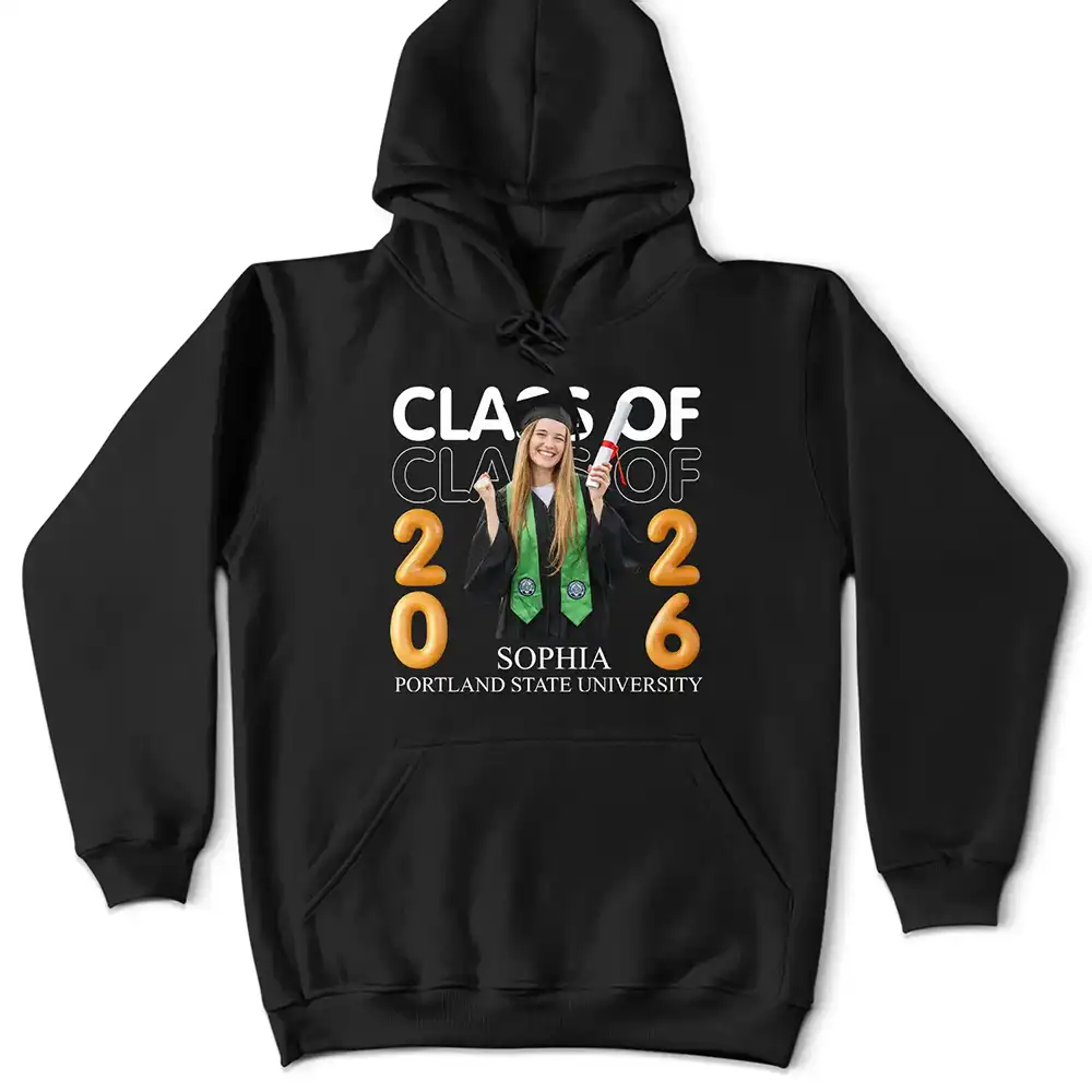 Custom Photo A New Chapter Begins Graduation - Personalized T Shirt - Image 7