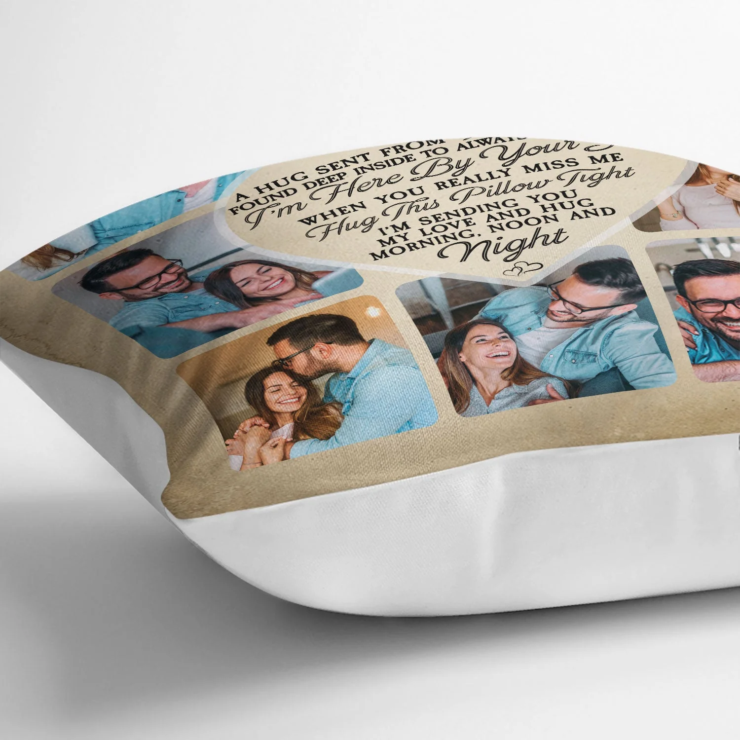 Custom Photo Always Remind You I'm Here By Your Side - Memorial Gift For Family, Mom, Dad, Siblings, Friends - Personalized Pillow - Image 3