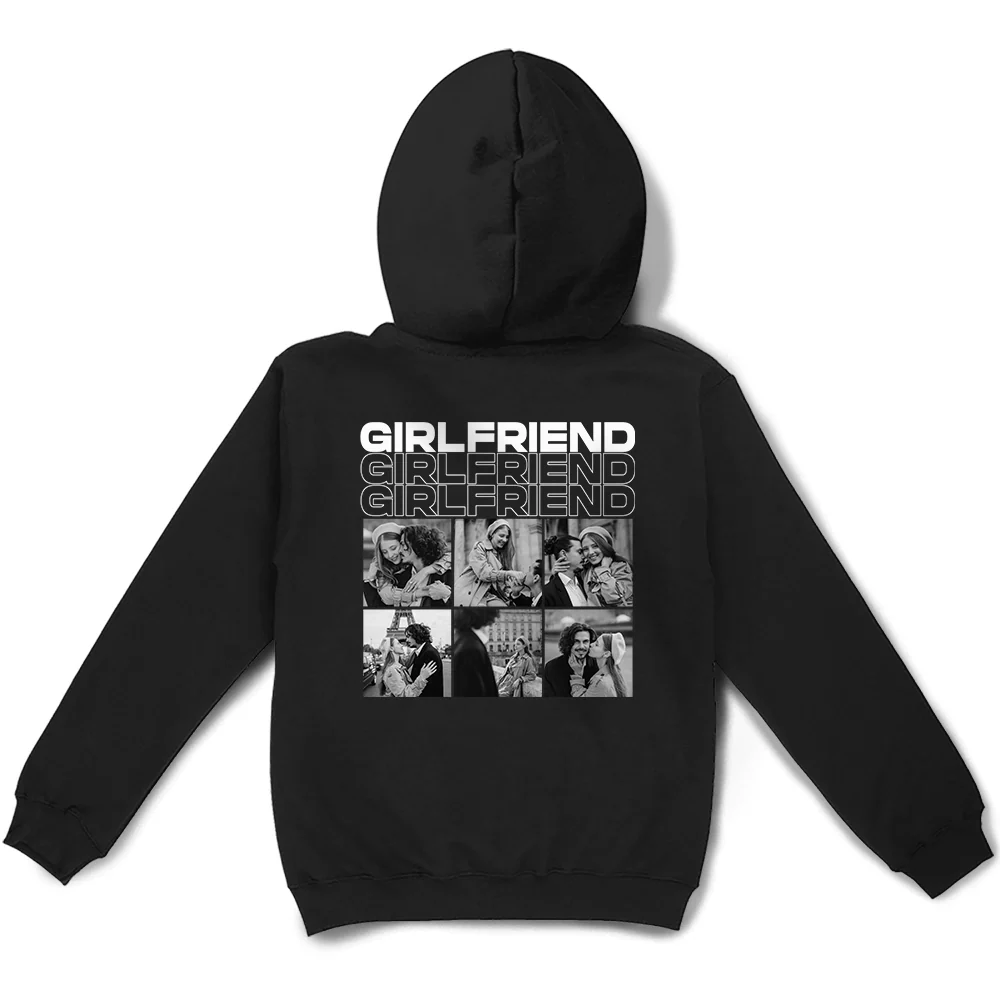 Custom Photo B&W Couple Only You - Personalized T Shirt - Image 6