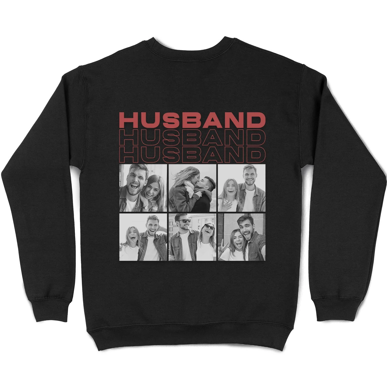 Custom Photo B&W Only You - Gift For Couple - Personalized T Shirt - Image 5