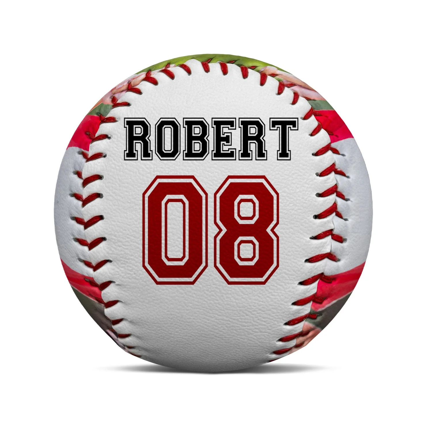 Custom Photo Baseball Player - Gift For Baseball, Softball Players - Personalized Baseball, Softball - Image 2