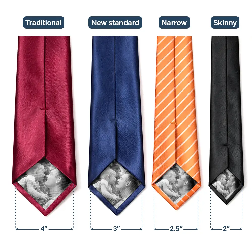 Custom Photo Best Dad Ever - Personalized Fabric Tie Patch - Image 3