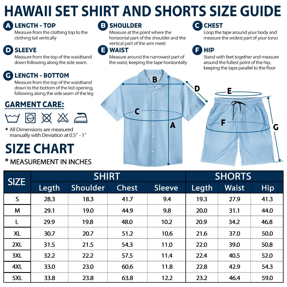Custom Photo Best Dad Papa Ever Coconut Palm - Personalized Hawaii Set Shirt And Shorts - Image 3