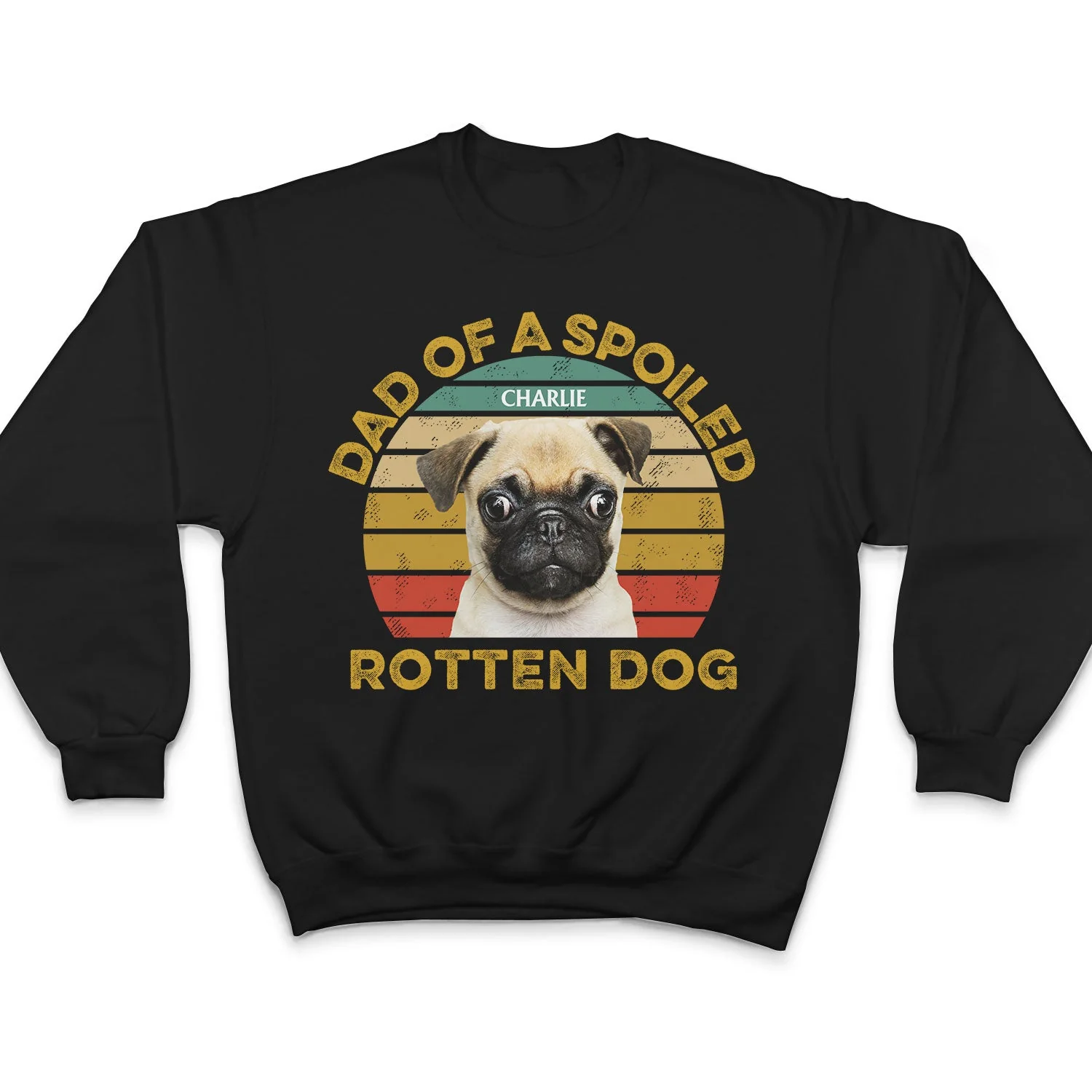 Custom Photo Best Dog Dad Mom Ever - Gift For Dog Lovers - Personalized Custom T Shirt - Image 5