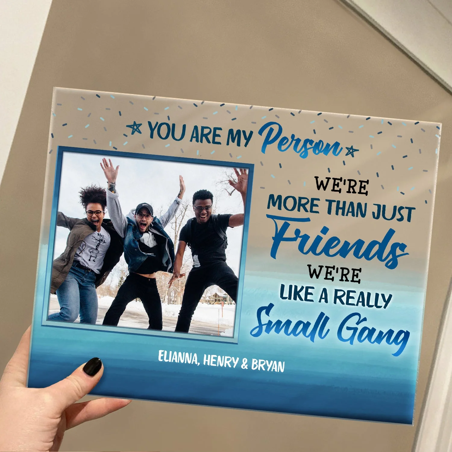 Custom Photo Best Friends Who We Have In Our Life That Matters - Gift For BFF - Personalized Custom Horizontal Rectangle Acrylic Plaque - Image 4