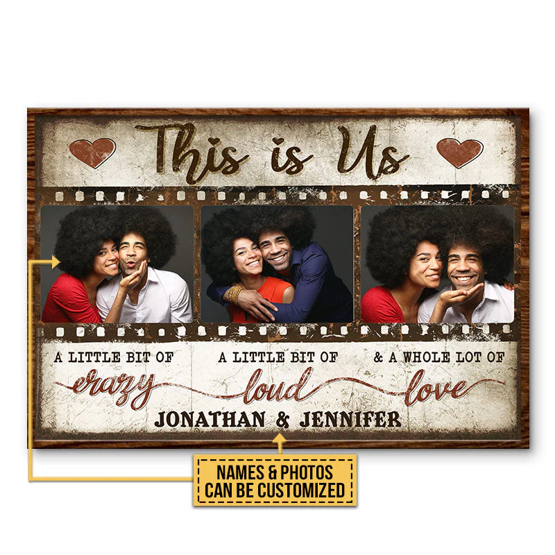 Custom Photo Couple This Is Us, Couple Gift, Wall Pictures, Wall Decor, Custom Poster - Image 5