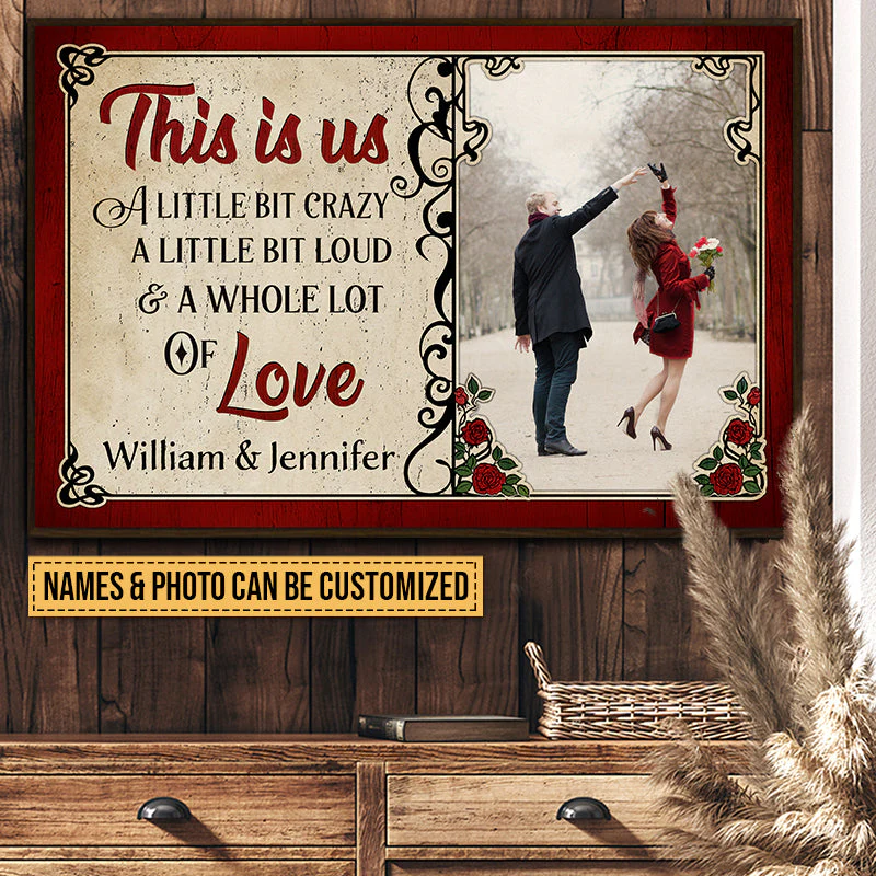 Custom Photo Couple This Is Us Custom Poster, Gifts For Wedding, Anniversary, Birthday - Image 3