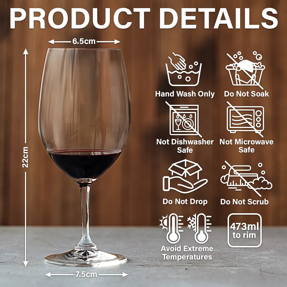 Custom Photo Couples Anniversary - Personalized Wine Glass - Image 6