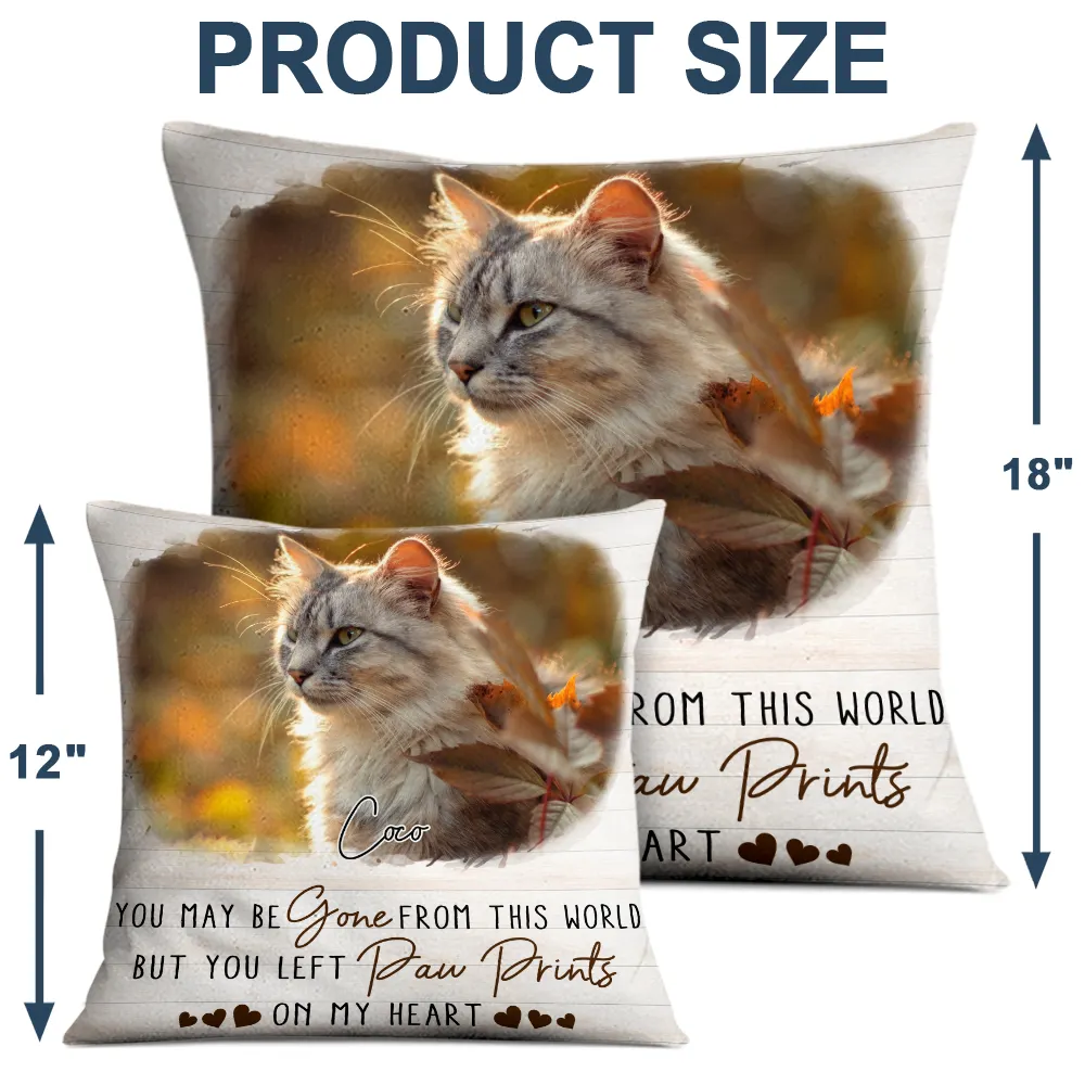 Custom Photo Dog Cat Pet Memorial I'm Right Here In Your Heart - Personalized Pillow - Image 4