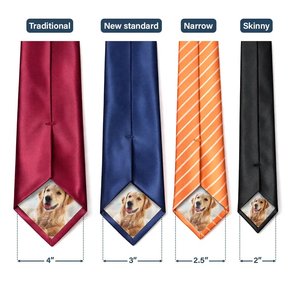 Custom Photo Dog Cat Pet - Personalized Fabric Tie Patch - Image 3
