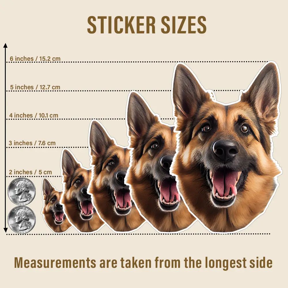 Custom Photo Dog Cat Pet Portrait - Personalized Custom Cutout Vinyl Sticker - Image 4