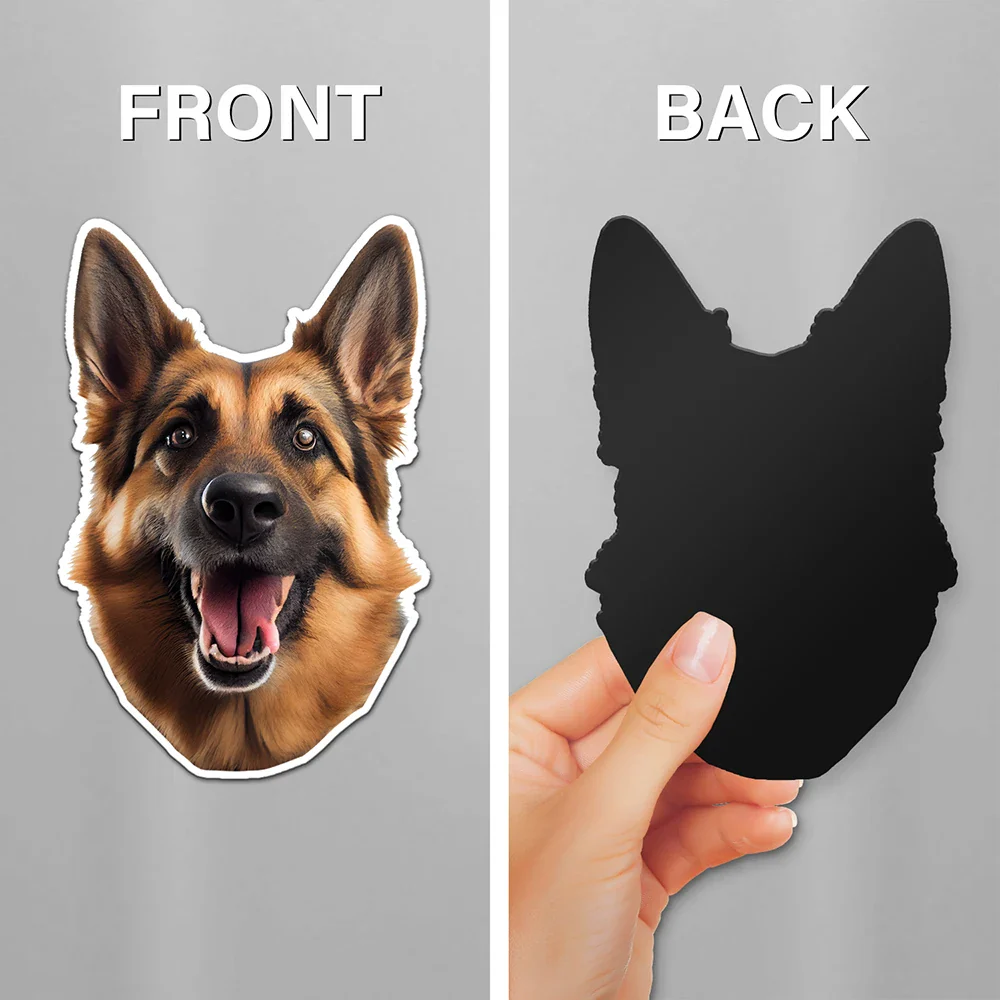 Custom Photo Dog Cat Pet Portrait - Personalized Magnet - Image 4