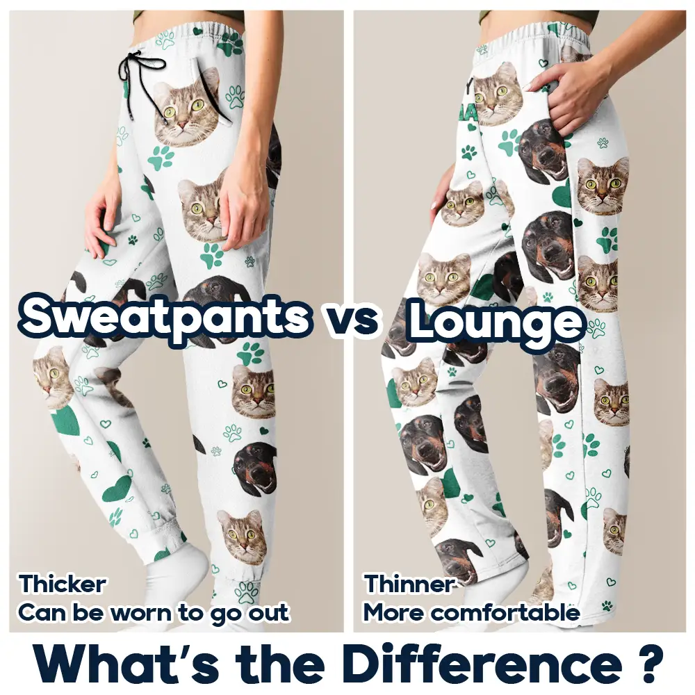 Custom Photo Dog Cat Pet This Is My Pawjama Pants - Personalized Pajama Pants - Image 7