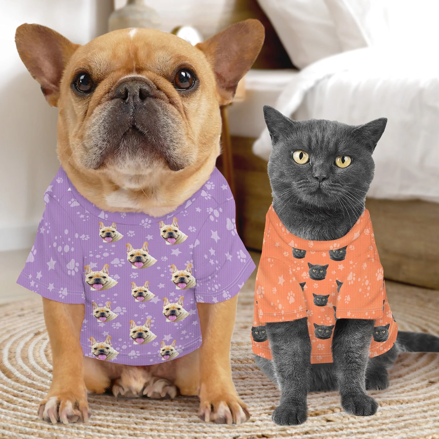 Custom Photo Dog Cat Tattoo Heart - Gift For Pet Lovers, Dog Mom, Dog Dad, Cat Mom, Cat Dad - Personalized Pet Shirt - Image 6