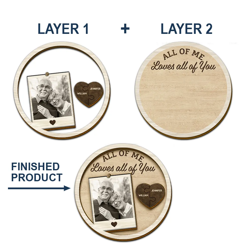 Custom Photo Drive Safe I Love You Couples Vintage - Personalized Custom Shaped Car Visor Clip - Image 5