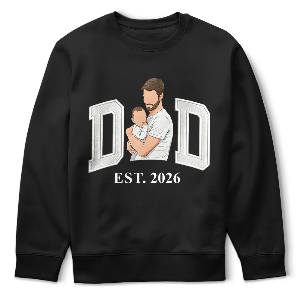Custom Photo Faceless Portrait Dad Grandpa Est - Personalized T Shirt - Image 6