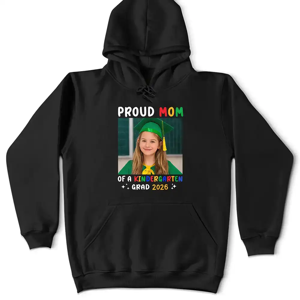 Custom Photo Family Matching Pre-K Kindergarten Graduation - Personalized T Shirt - Image 4