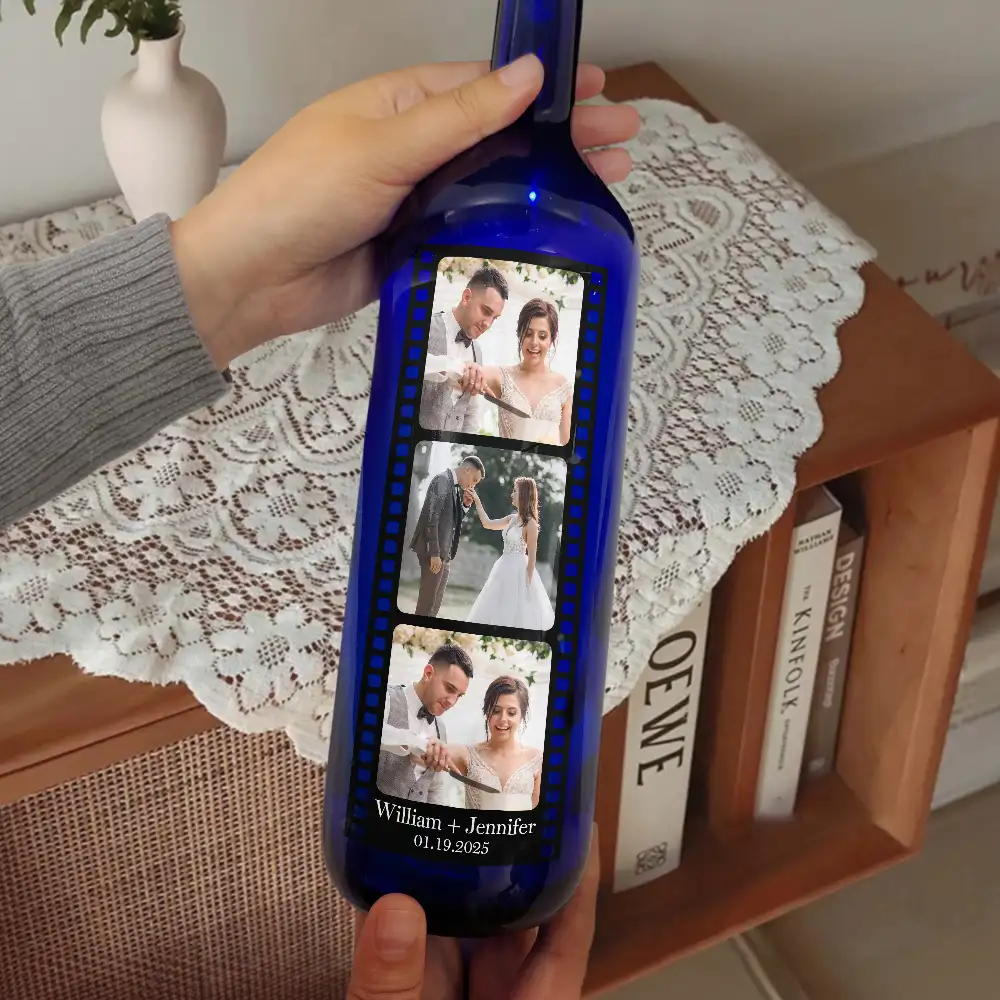 Custom Photo Film Strip - Personalized Bottle Light - Image 2