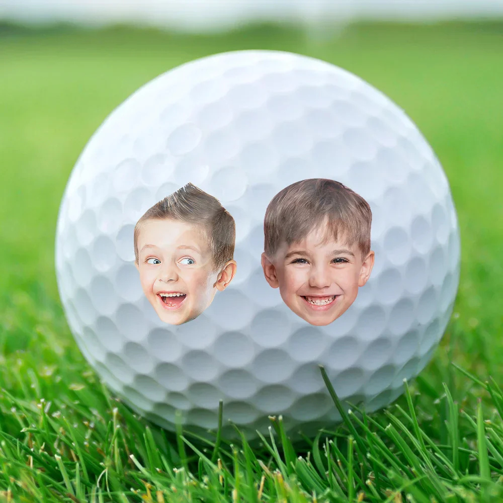 Custom Photo Fore The Most Tee-Rific Dad - Personalized Golf Ball - Image 3
