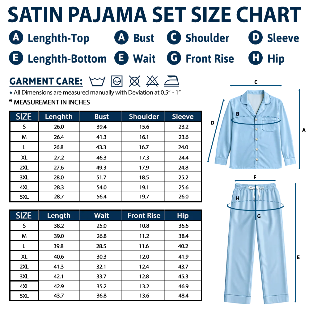 Bridal Party Bridesmaid - Personalized Satin Pajama Set - Image 2