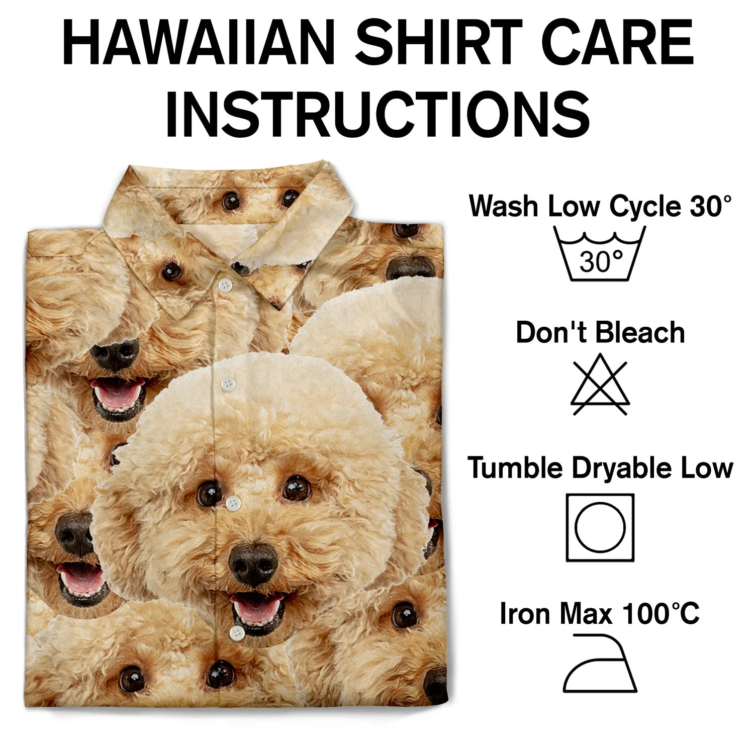Custom Photo Funny Family Pet Face Pattern - Gift For Men, Dog And Cat Lovers, Family - Personalized Hawaiian Shirt - Image 7
