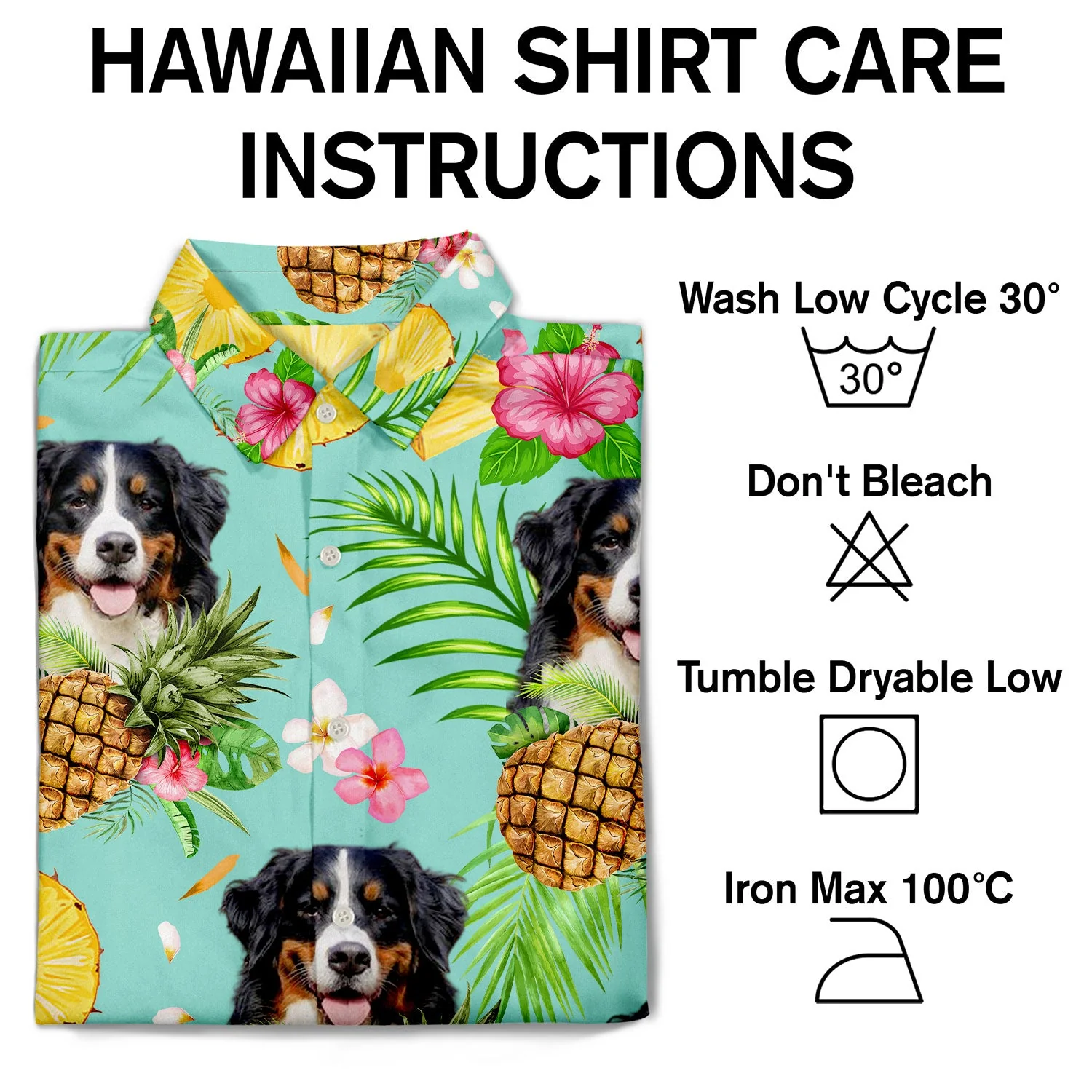 Custom Photo Funny Family Pet Face Tropical Fruit - Gift For Men, Dog And Cat Lovers - Personalized Custom Hawaiian Shirt - Image 5