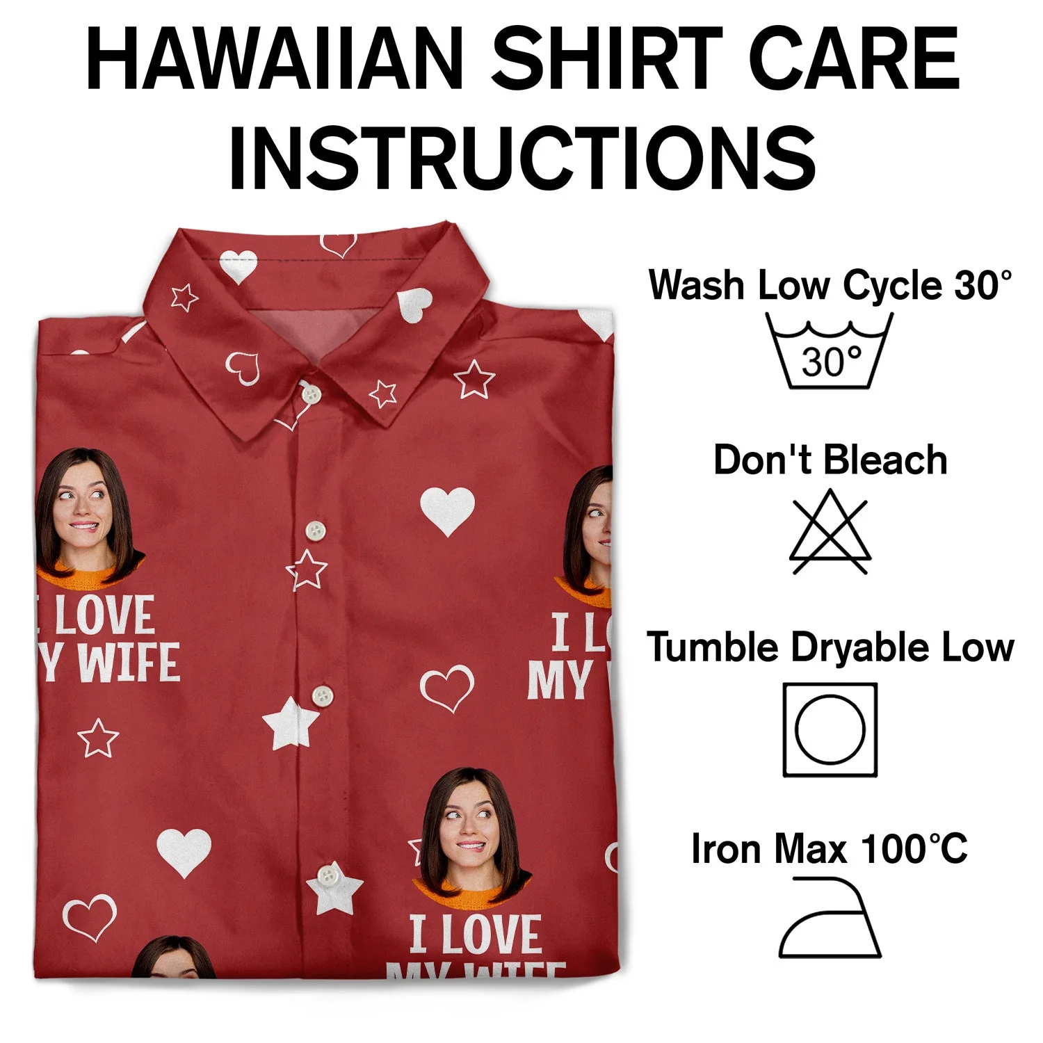 Custom Photo Funny I Love My Lover - Gift For Husband, Boyfriend - Personalized Hawaiian Shirt - Image 7