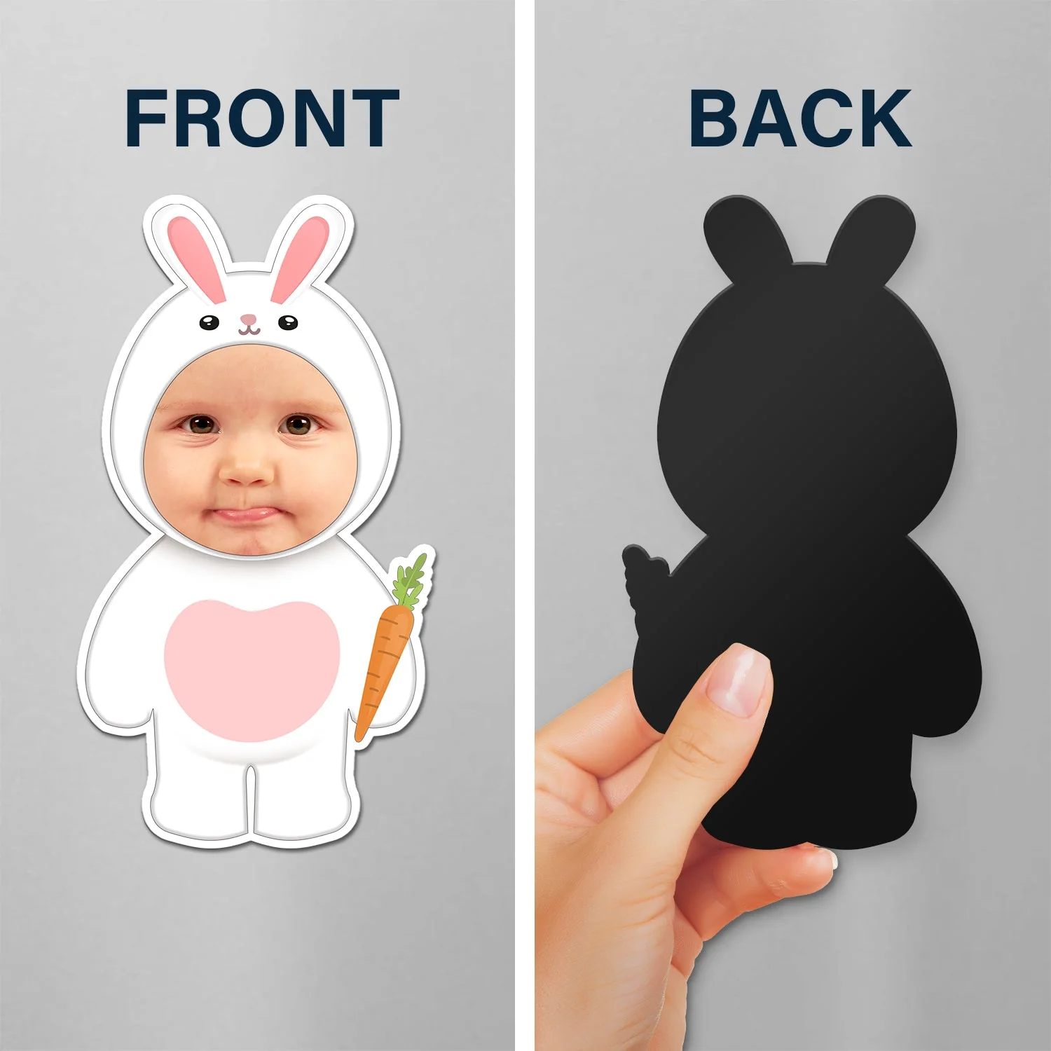 Custom Photo Funny Kid Animal Cosplay - Gift For Children, Grandkids - Personalized Magnet - Image 5