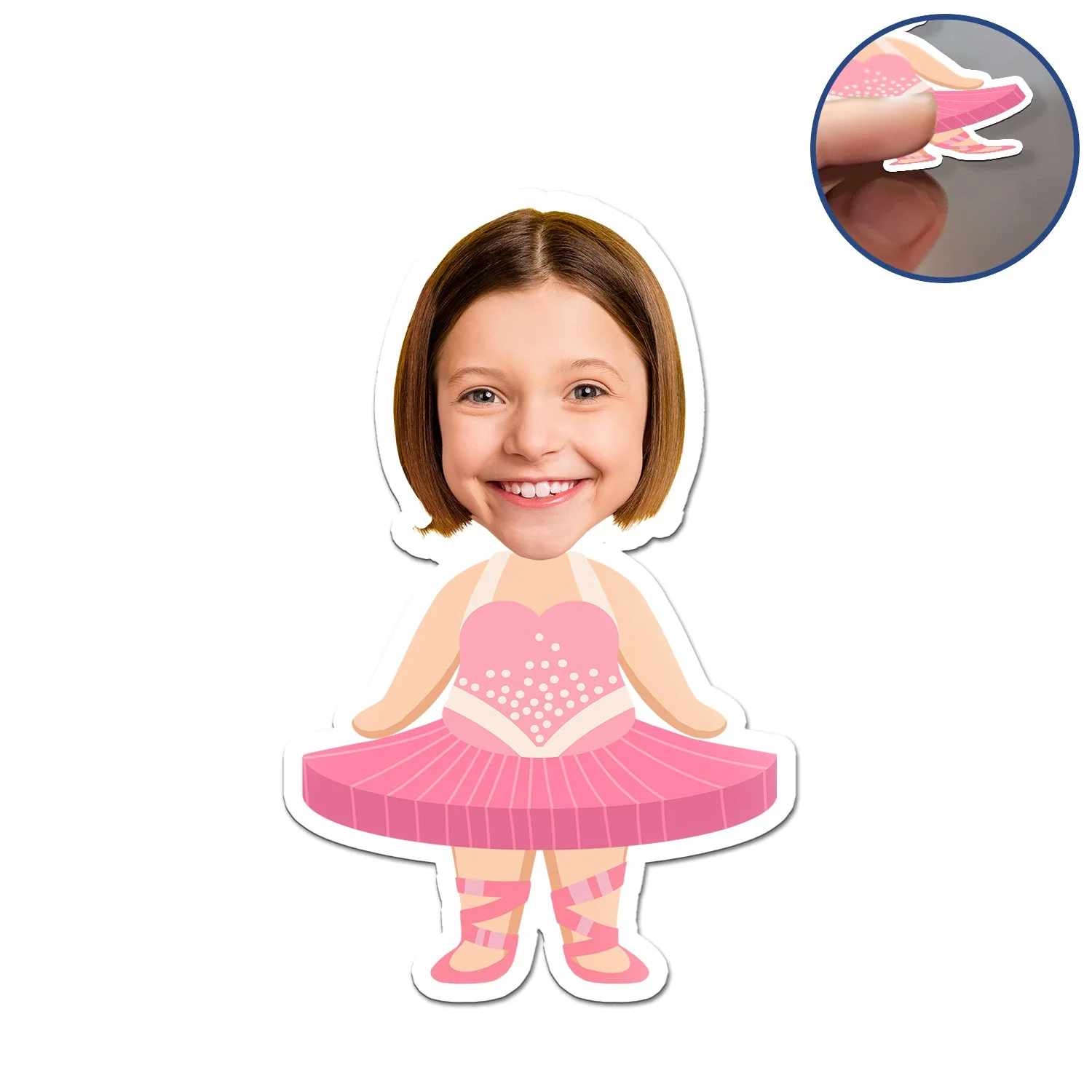 Custom Photo Funny Kid Dream Jobs - Gift For Children, Grandkids - Personalized Magnet - Image 3