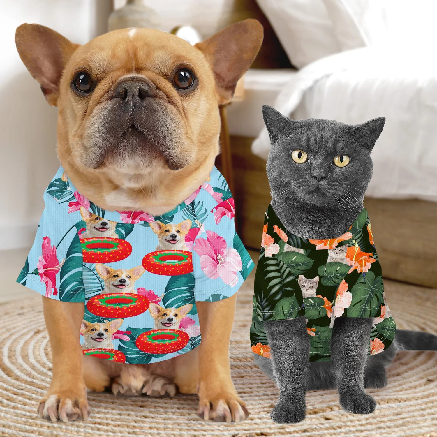 Custom Photo Funny Pet Face - Gift For Dog Lovers, Cat Lovers - Personalized Pet Shirt - Image 6
